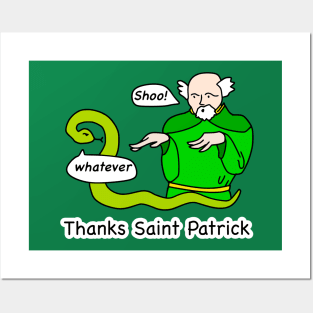 Thanks Saint Patrick Posters and Art